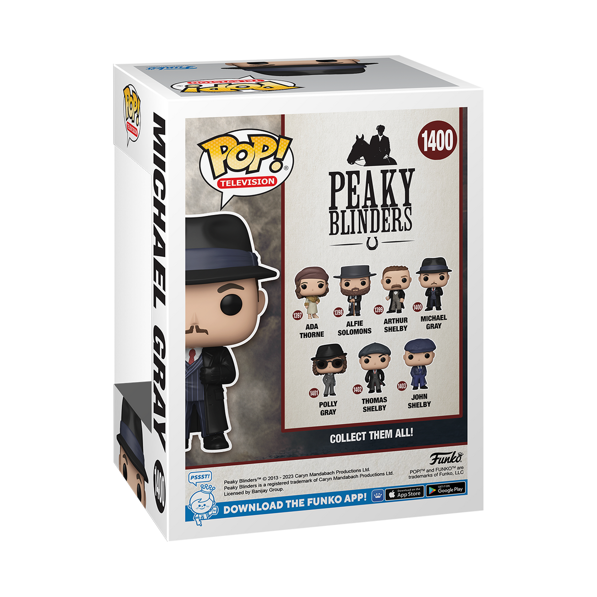 POP! TV: Peaky Blinders - Michael Gray – Bobbletopia