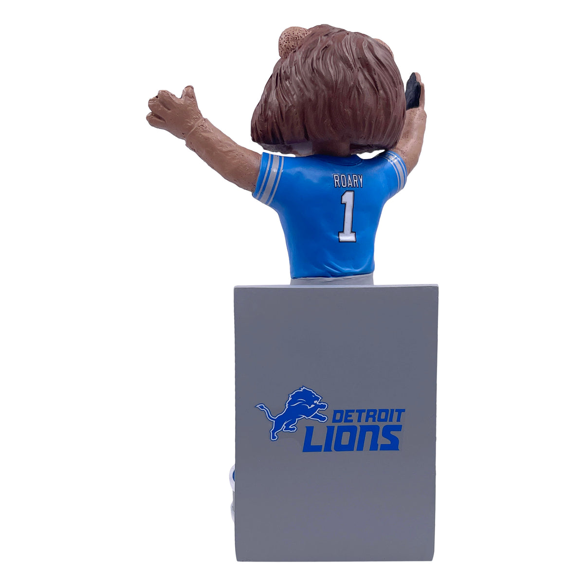 NFL Legends Of The Field Detroit Lions Roary Mascot Bobblehead Limited Rare