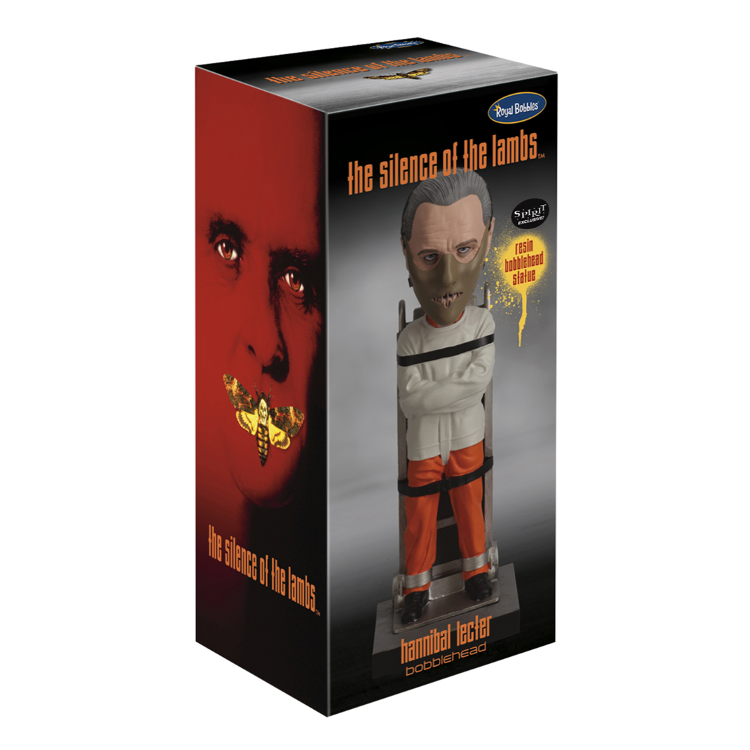 Hannibal Lecter on Gurney Royal Bobbles Bobblehead, Spirit Halloween