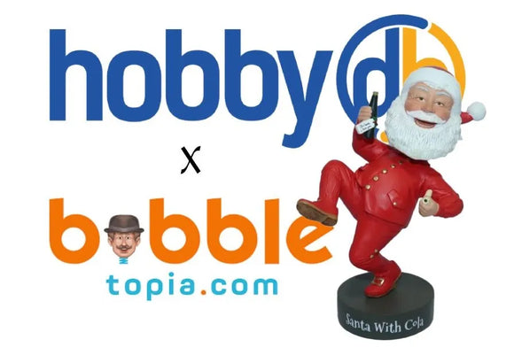 New Bobbletopia Official Archive & Exclusive Rockwell Santa with Cola Offer