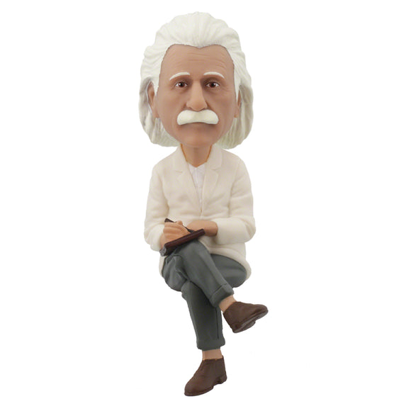 Albert Einstein 'Computer Sitter' Bobblehead