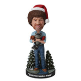 Bob Ross Holiday Bobblehead