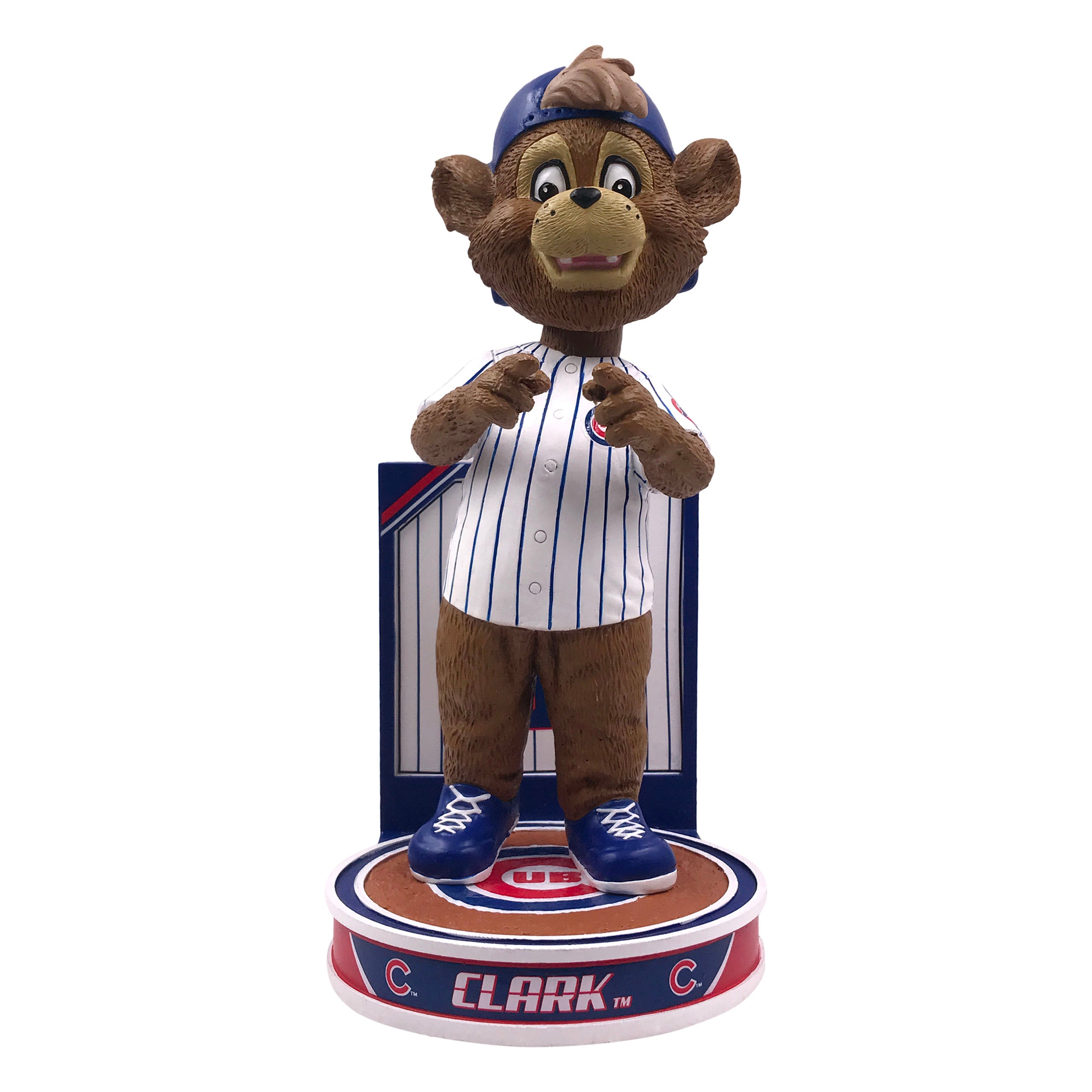 Factory NASCAR Cubs Clark bobblehead