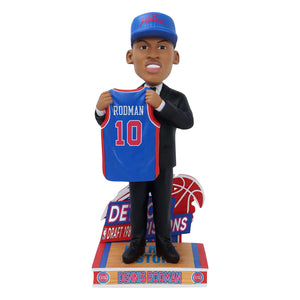 Dennis Rodman Detroit Pistons 1986 NBA Draft Pick Bobblehead