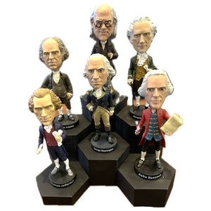 Nesting Hexagon Bobblehead Pedestals