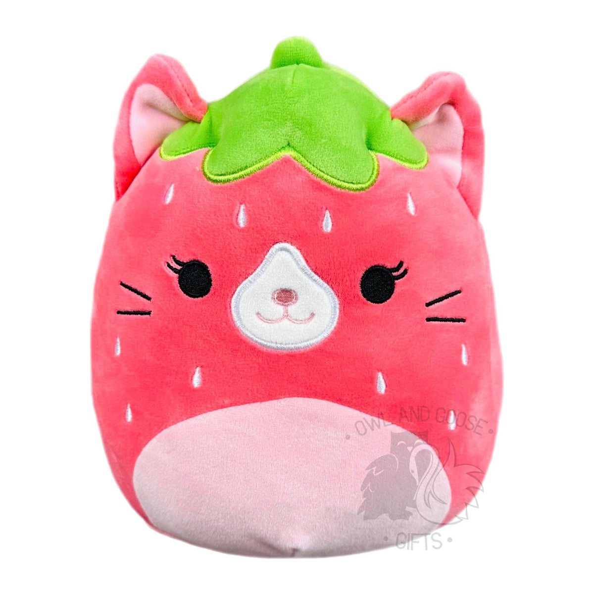 8 Inch Olma the Strawberry Cat Squishmallow – Bobbletopia