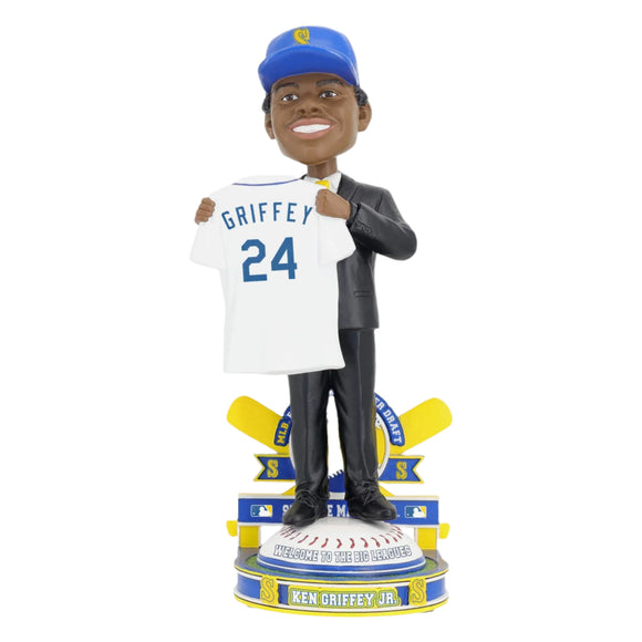 Ken Griffey Jr Seattle Mariners 1987 Draft Pick Bobblehead