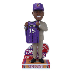 Vince Carter Toronto Raptors 1998 NBA Draft Pick Bobblehead (PRE-ORDER)