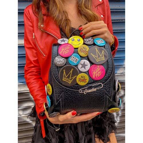 Loki Danielle Nicole newest Backpack Bag with pins bundle