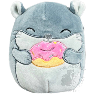 5 Inch Camilo the Chinchilla with Donut Squishmallow