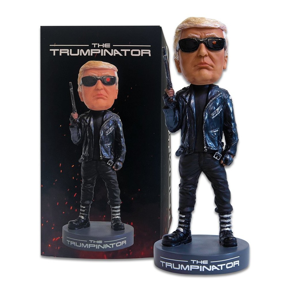 The Trumpinator Bobblehead, Proud Patriots, Donald Trump MAGA Bobble –  Bobbletopia