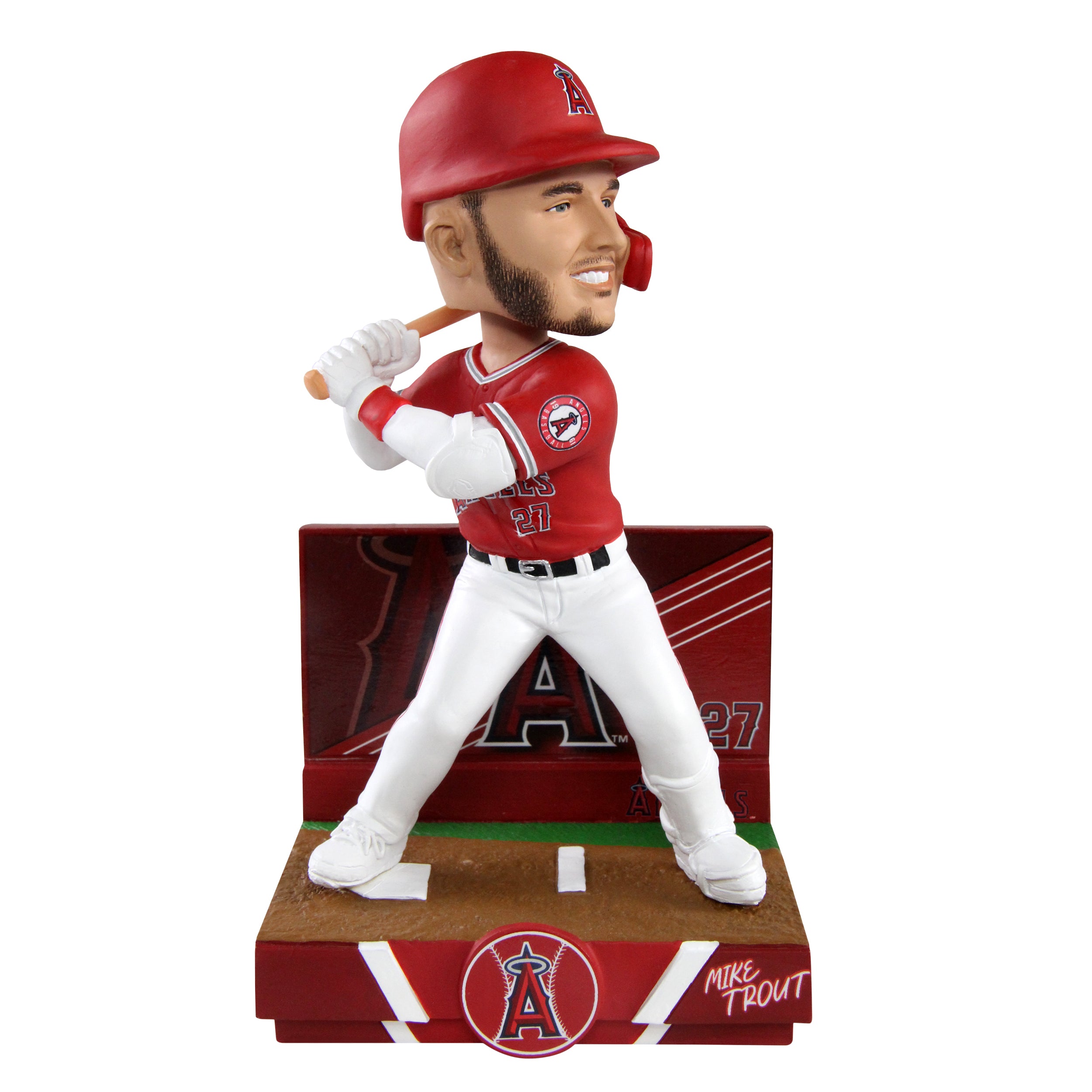 Mike Trout Los Angeles Angels #27 Highlight Series Bobblehead 