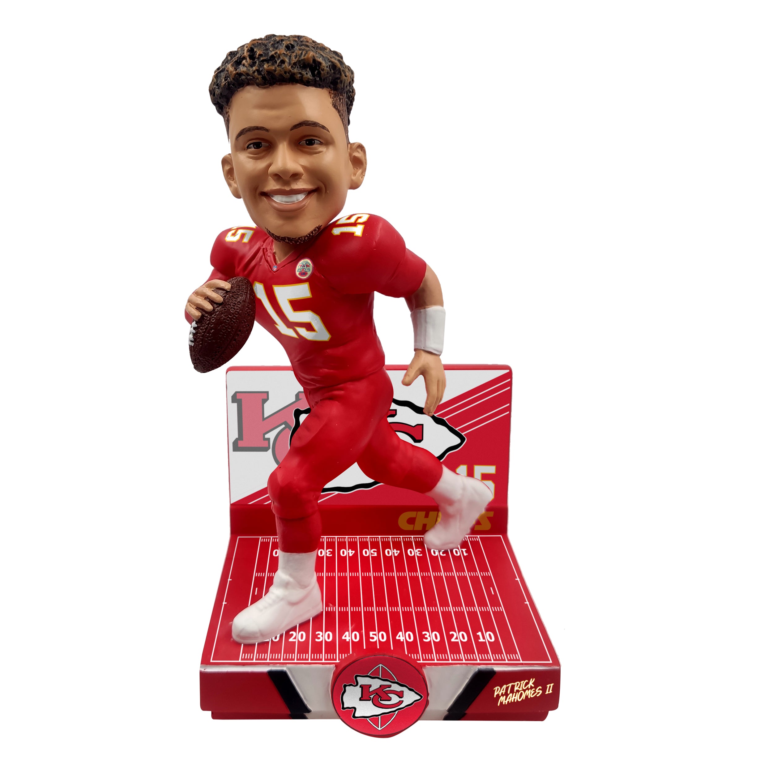 Kansas City Chiefs Mahomes #15 Big Ticket Series NFL Bobblehead